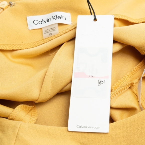 Calvin Klein Bell Bubble Sleeve Sheath Dress - Picture 8 of 16